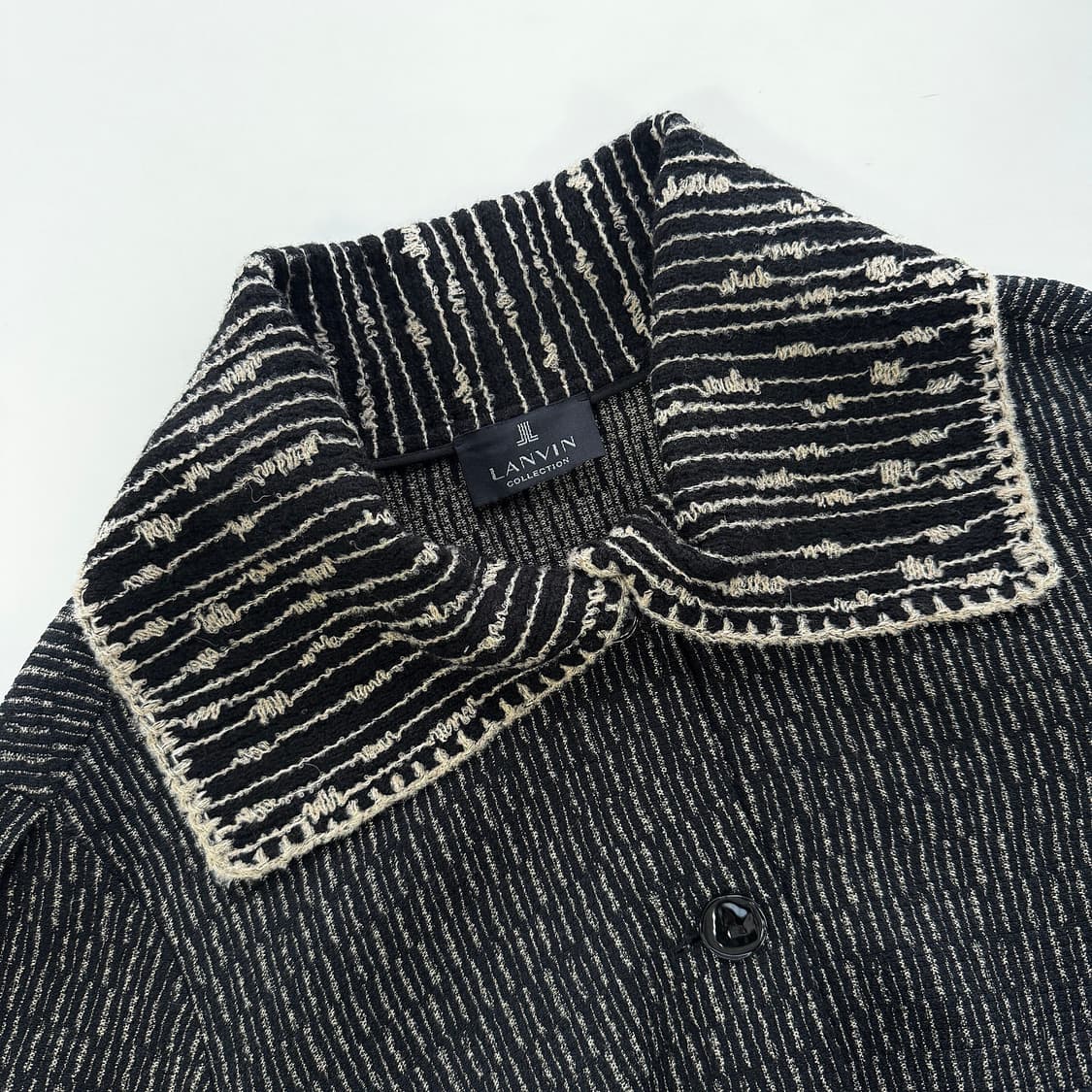 랑방컬렉션 카라 니트 가디건 자켓 상품이미지2