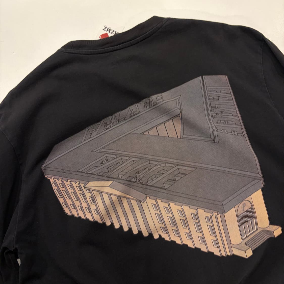 [L] 18ss 팔라스 블랙 롱슬리브 티셔츠 B624 상품이미지9