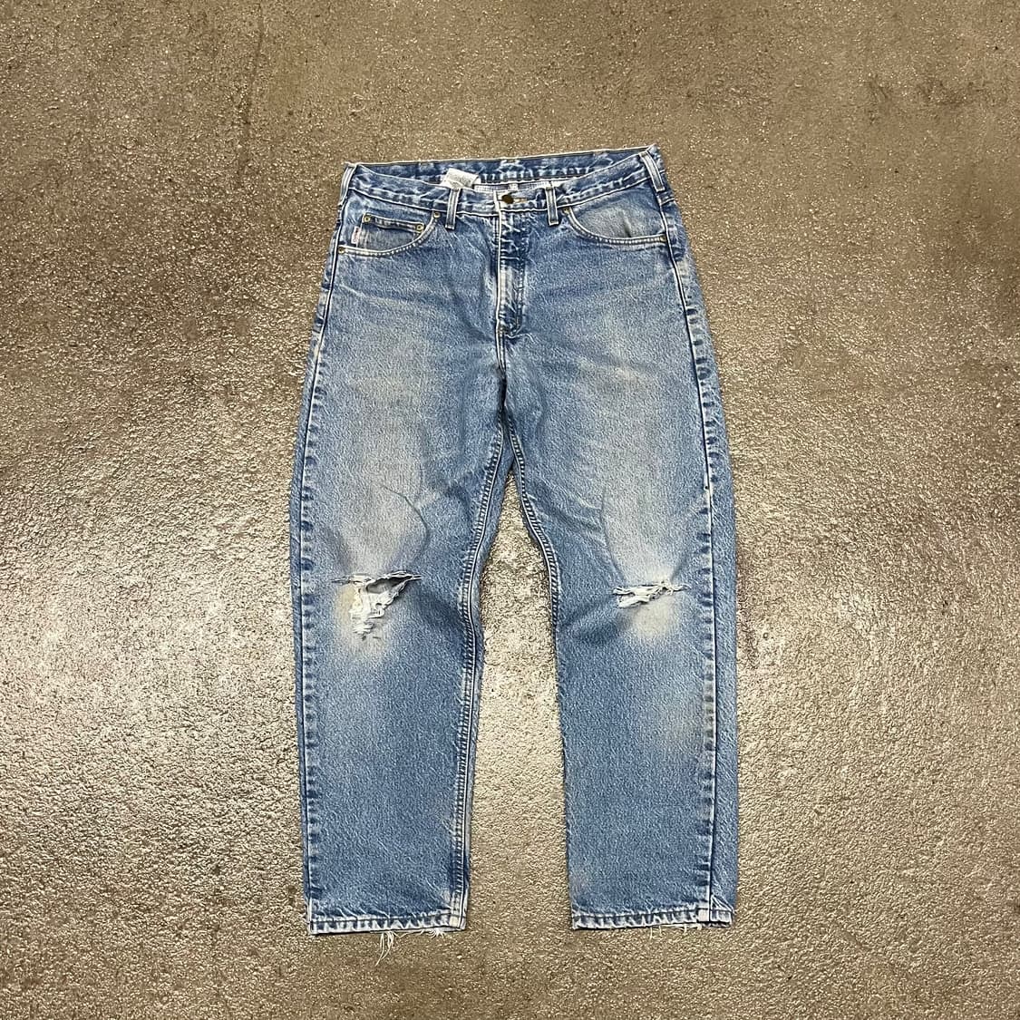 Carhartt 플란넬 라인드 데님 팬츠 (34”) 상품이미지2