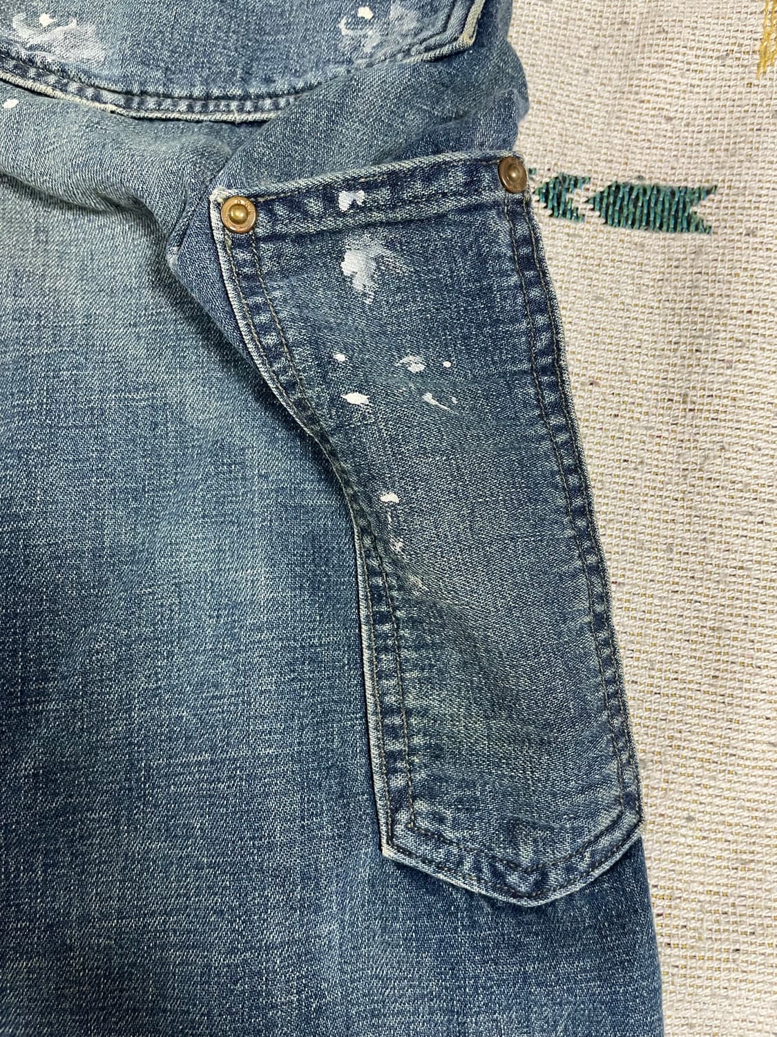 RRL 디스트레스드 카펜터 진 상품이미지5