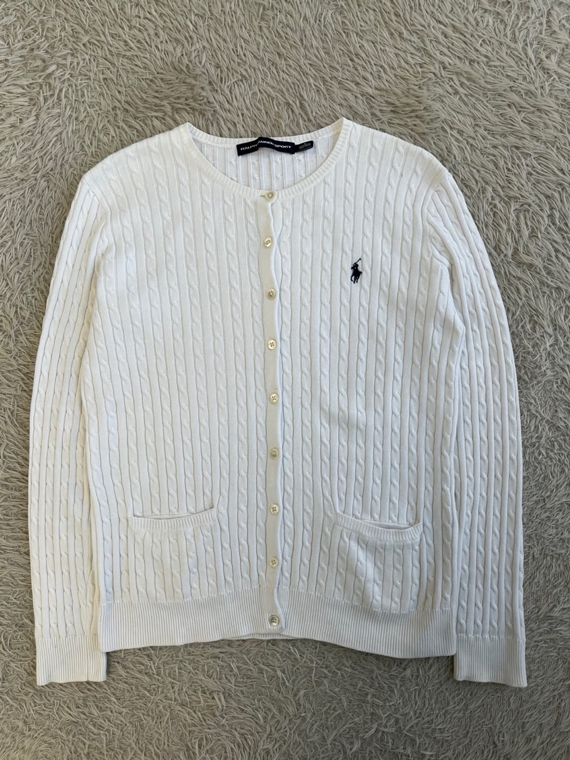 폴로 랄프로렌 스포츠 케이블 니트 가디건/#119 상품이미지1