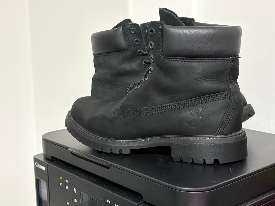 팀버랜드 6인치 워커 부츠 280 블랙 상품이미지2