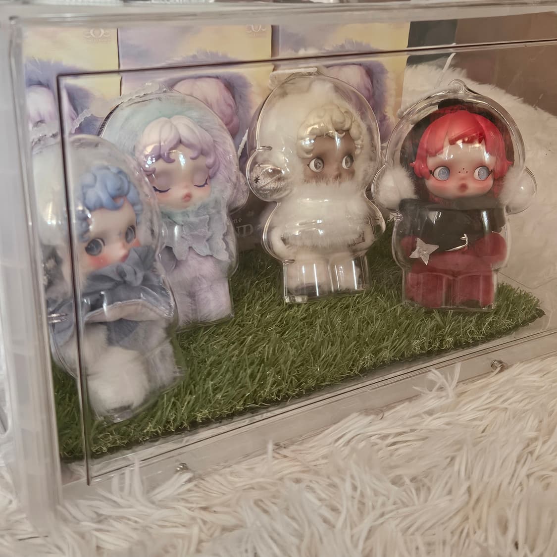 (일괄) 스컬판다 키링 4종 + 인형 케이스 + 보관 케이스 상품이미지4