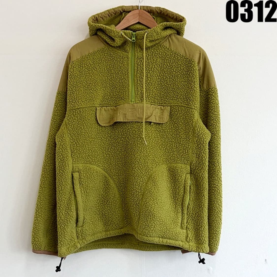 슈프림 폴라텍 플리스 후드티 L 0312 상품이미지1