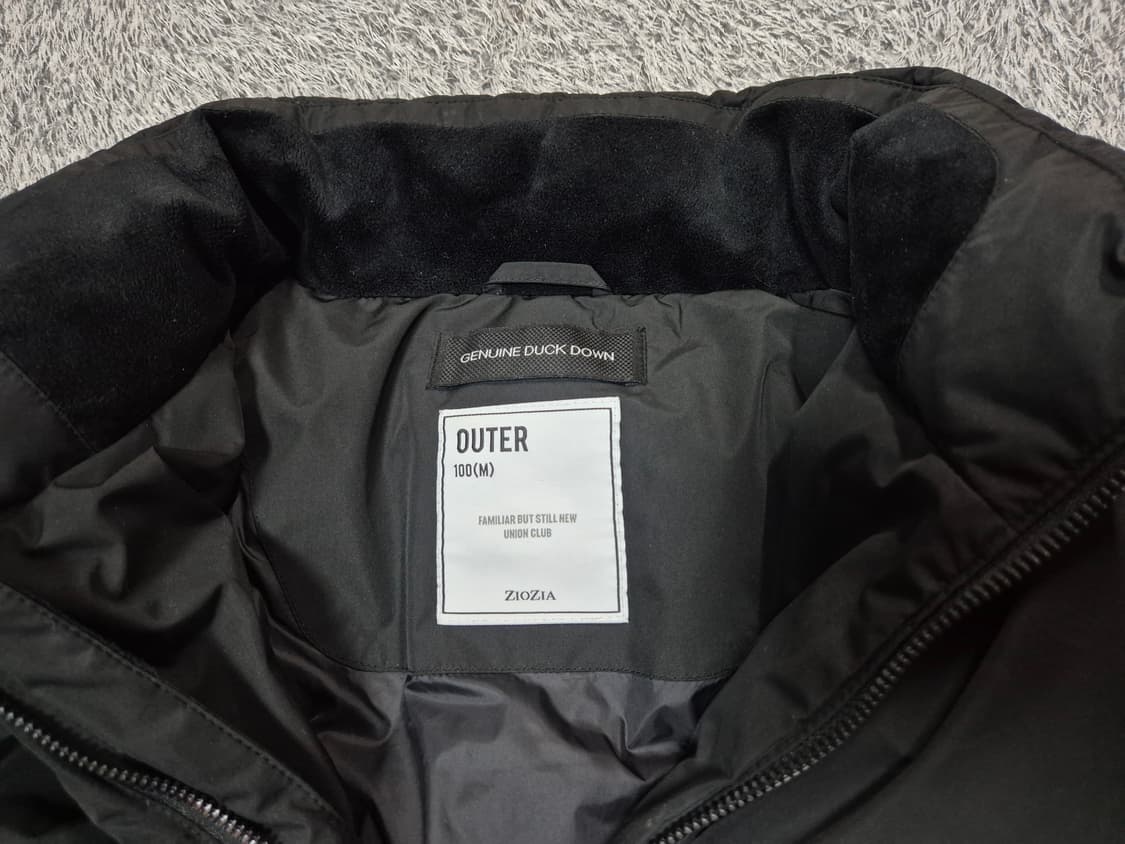 지오지아 남성 숏푸퍼 덕다운 패딩 100 상품이미지7