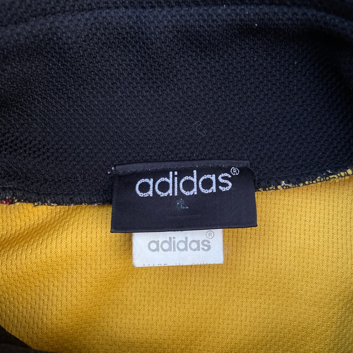 90s 아디다스 배색 올드스쿨 오버핏 져지 트랙탑 XL 상품이미지7