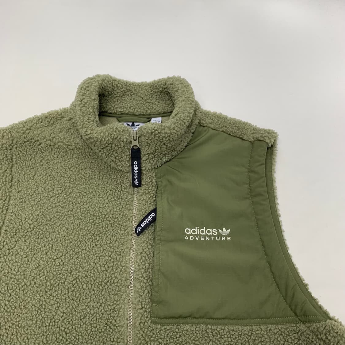 아디다스 어드벤쳐 쉐르파 후리스조끼 베스트 (XL) 상품이미지2