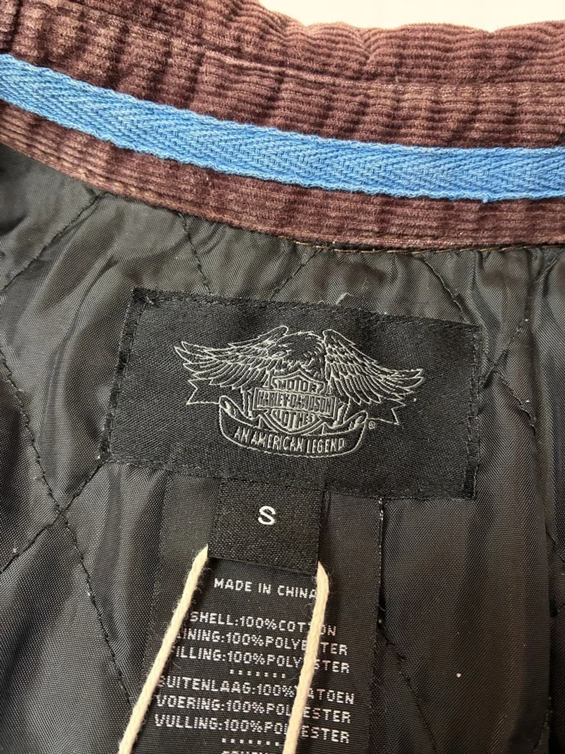 할리데이비슨 00s 버튼 업 누빔 플란넬 셔츠 PN5239 상품이미지8