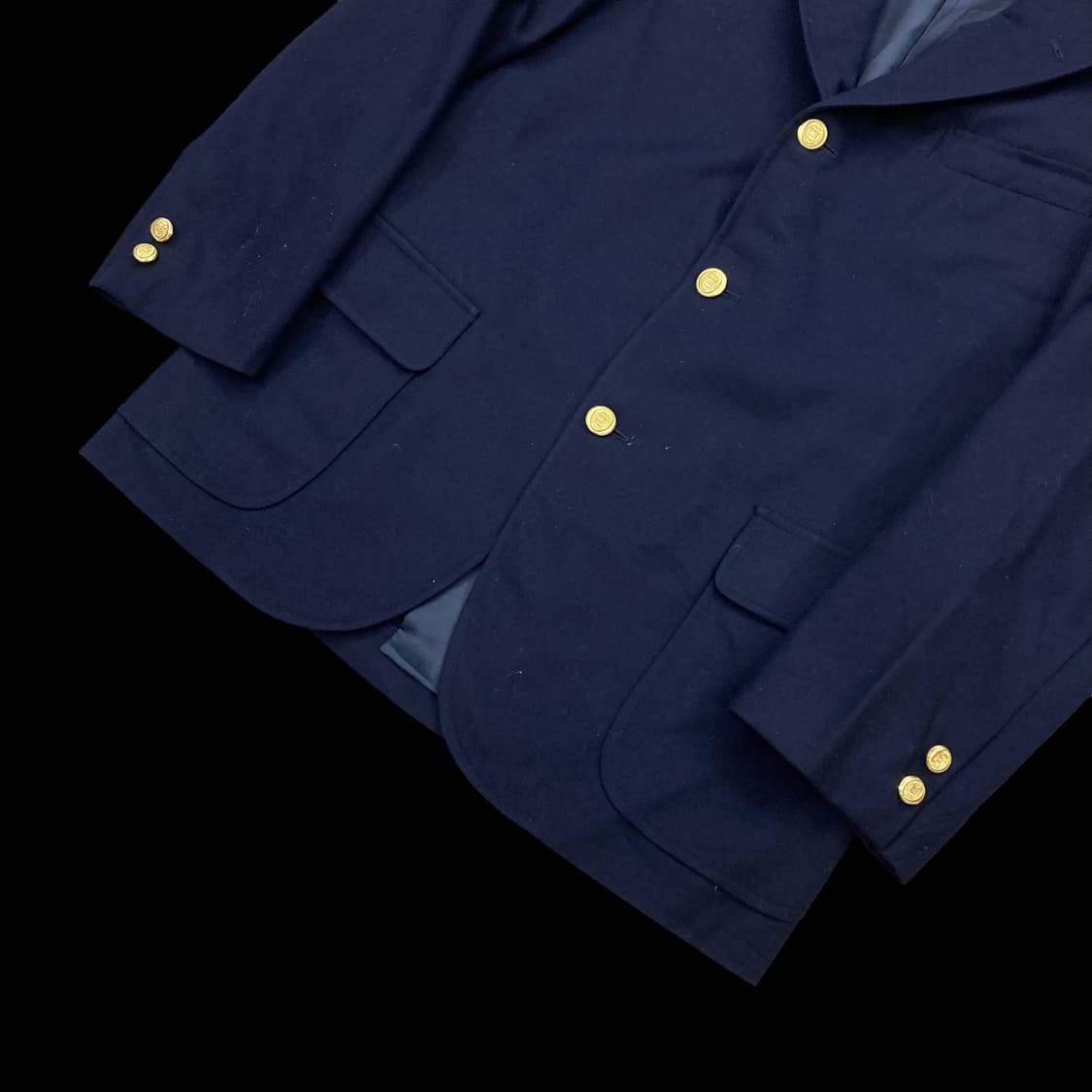 브룩스브라더스 빈티지 금장 3버튼 울 자켓 상품이미지4