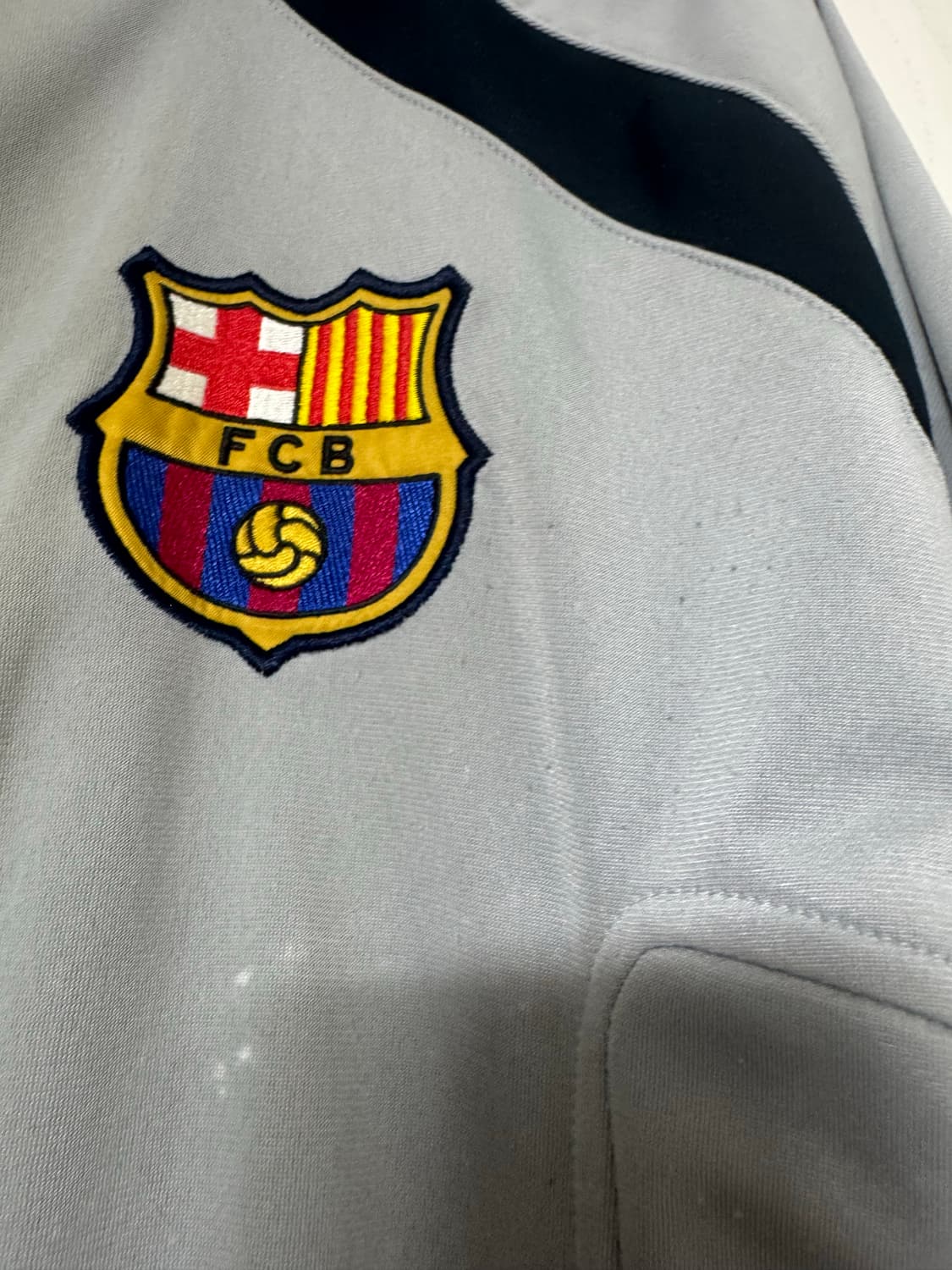 05-06 바르셀로나 나이키 트랙 자켓 그레이 상품이미지3