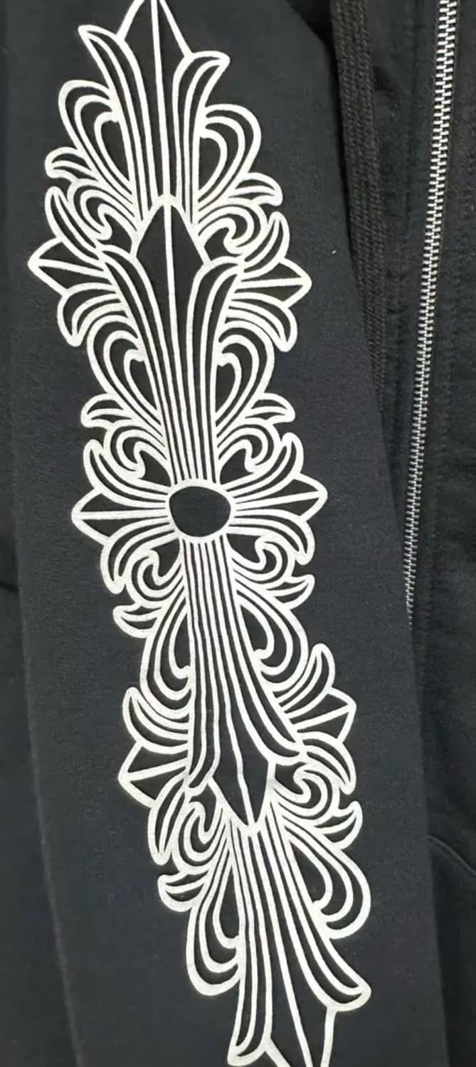 크롬하츠 헤비웨이트 플로랄 후드집업 XXL 상품이미지5