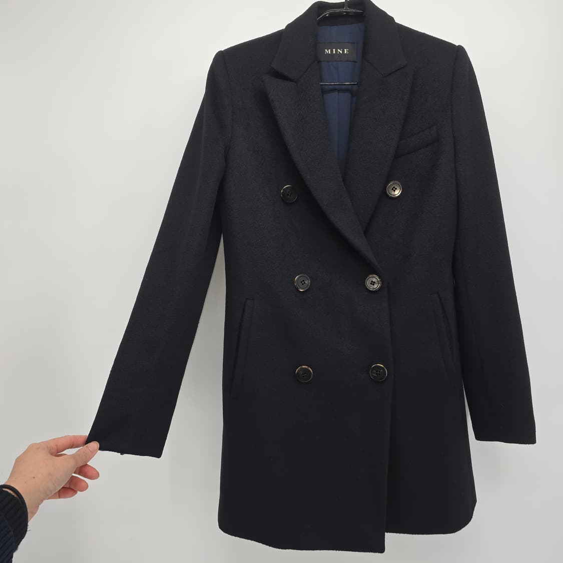 MINE 100% Cashmere Double Coat 44-55 상품이미지3