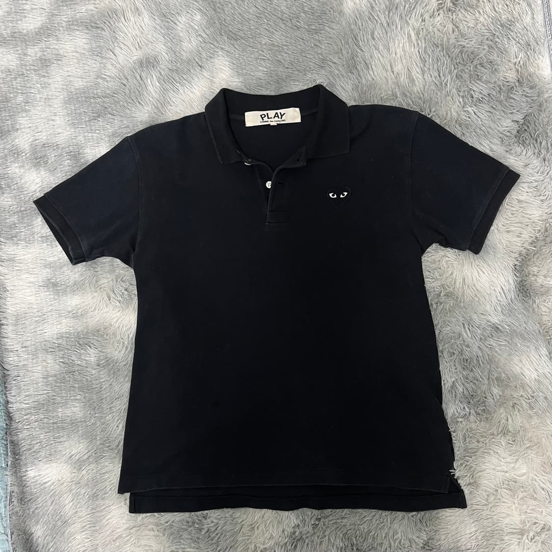 (오늘만) (정품) 꼼데가르송 블랙 카라티 상품이미지1