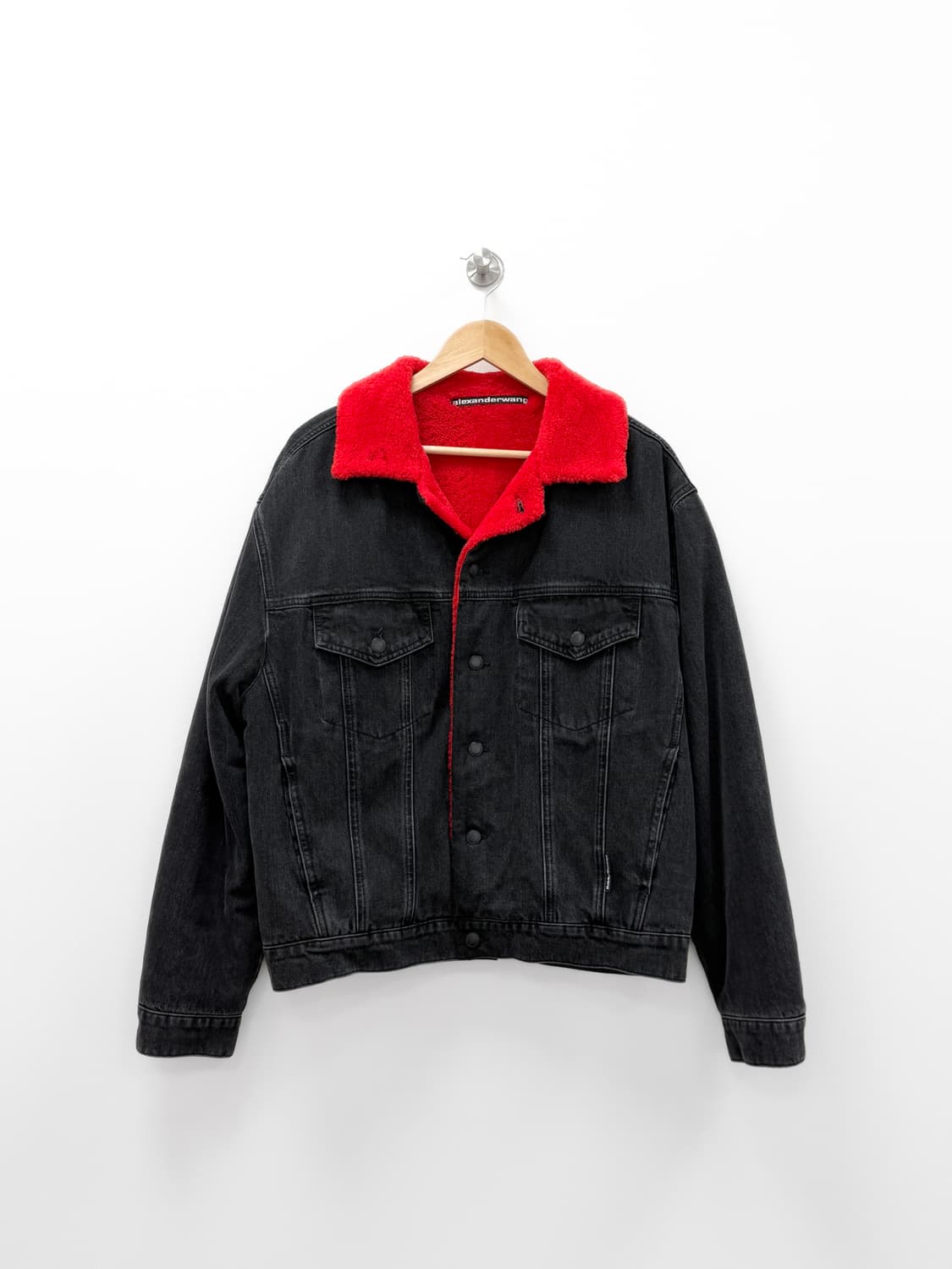 알렉산더 왕 쉐르파 라이닝 데님 트러커 자켓 상품이미지1