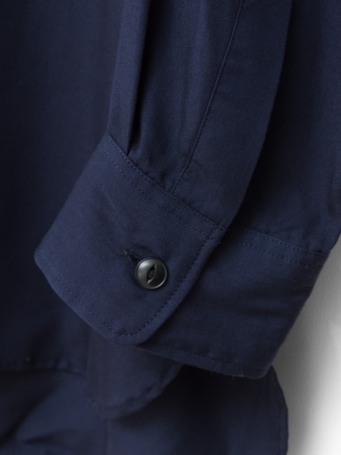‘00s Rayon Sleeping Shirt Navy 상품이미지7