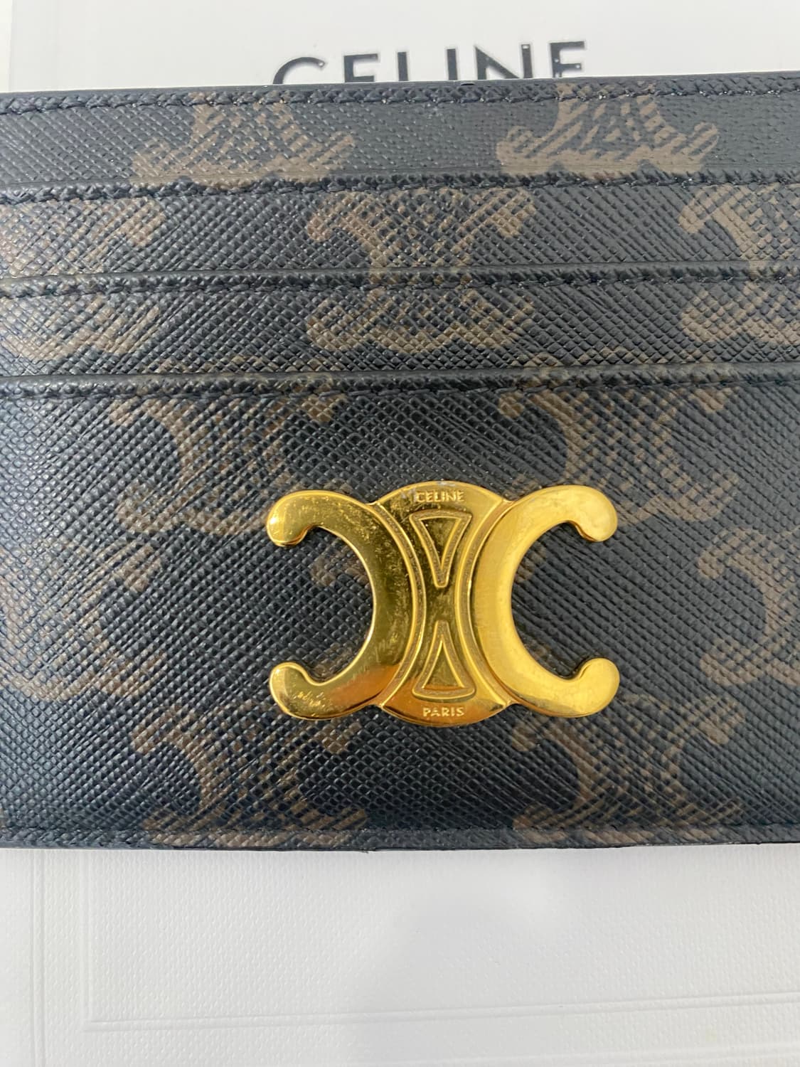 셀린느 트리옹프 카드지갑 상품이미지5