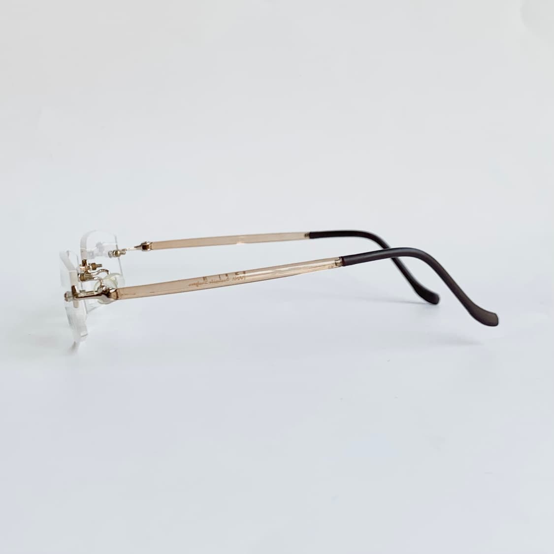 [픽키-728] 데드스탁 무테 사각 오벌 초경량 일본 빈티지안경 상품이미지4