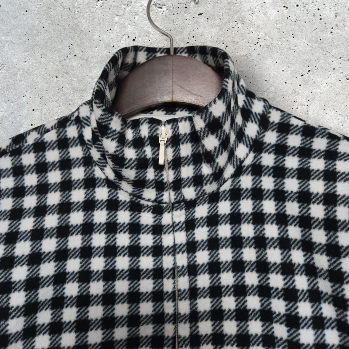 유니클로 체크 플리스 집업 (90/S) 상품이미지2