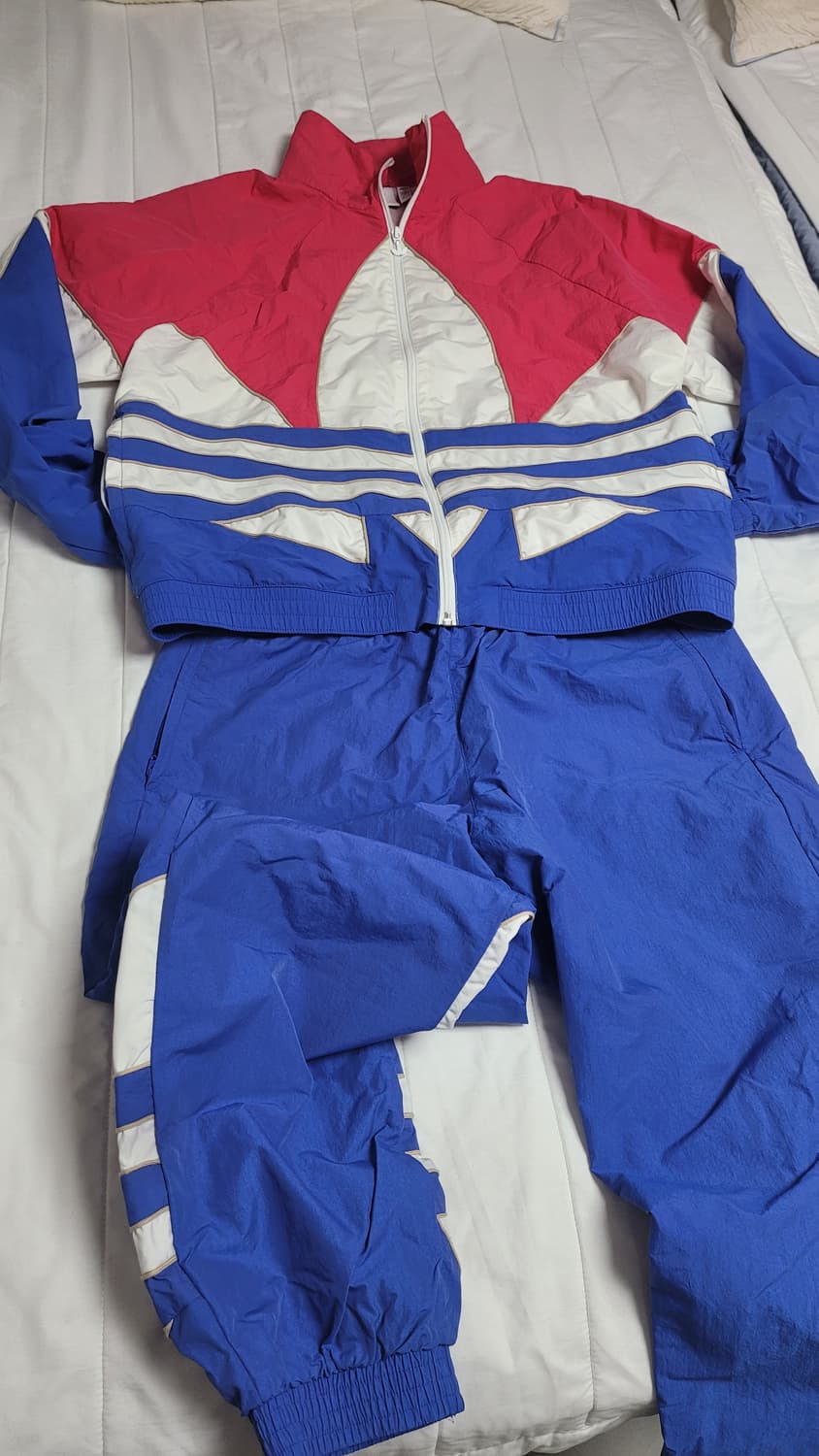 아디다스 빅트레포일 우븐 트레이닝set 상품이미지1