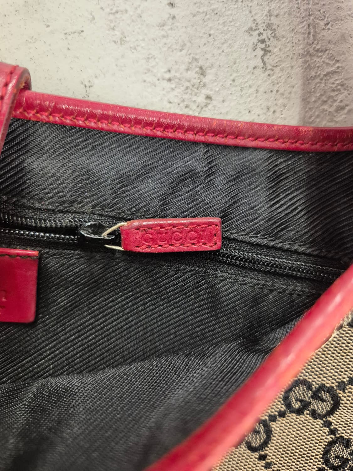 구찌 GG 캔버스 숄더백 핑크 상품이미지8