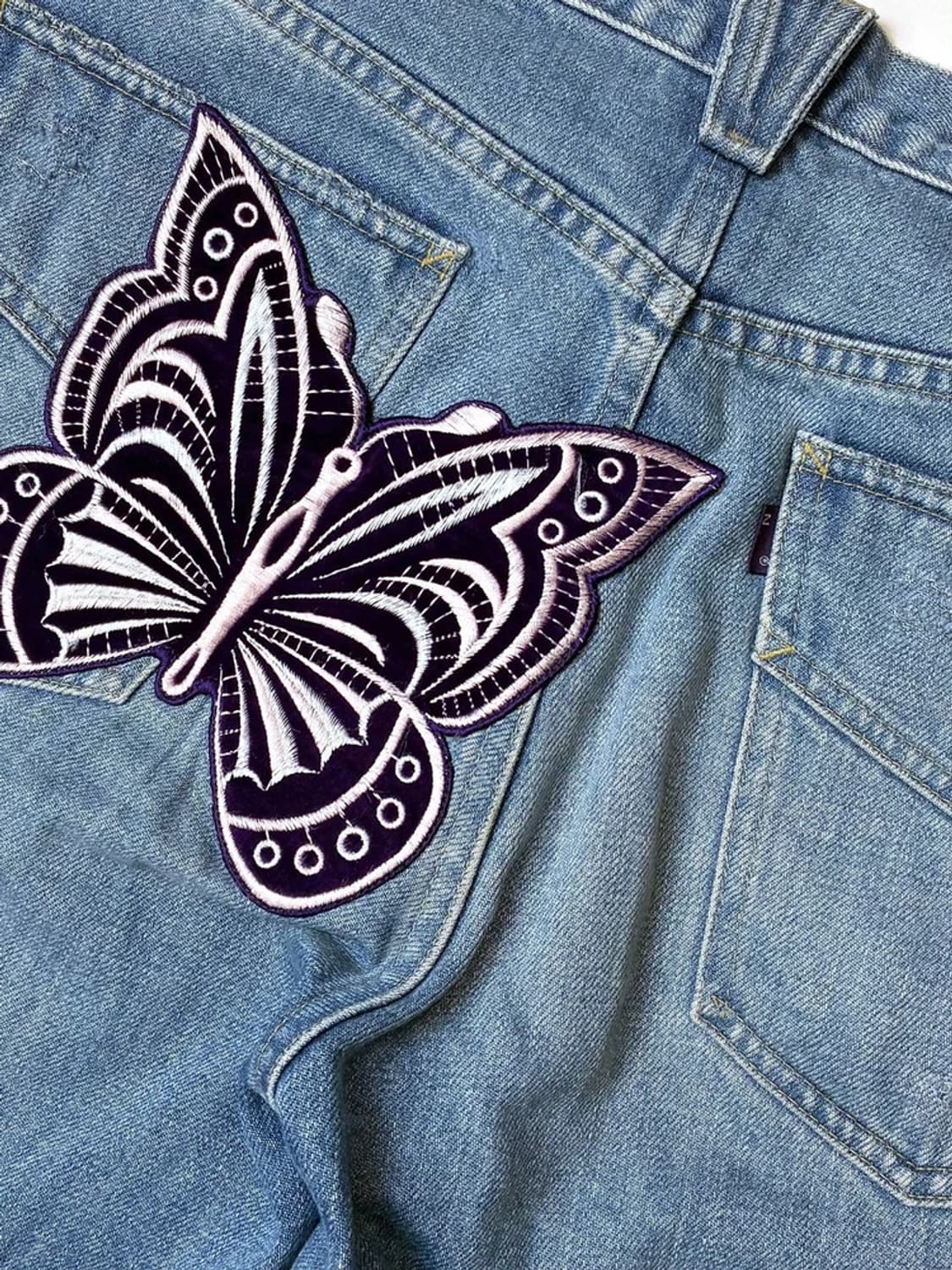 니들스 버터플라이 패치 부츠컷 데님 팬츠 PN5664 상품이미지8