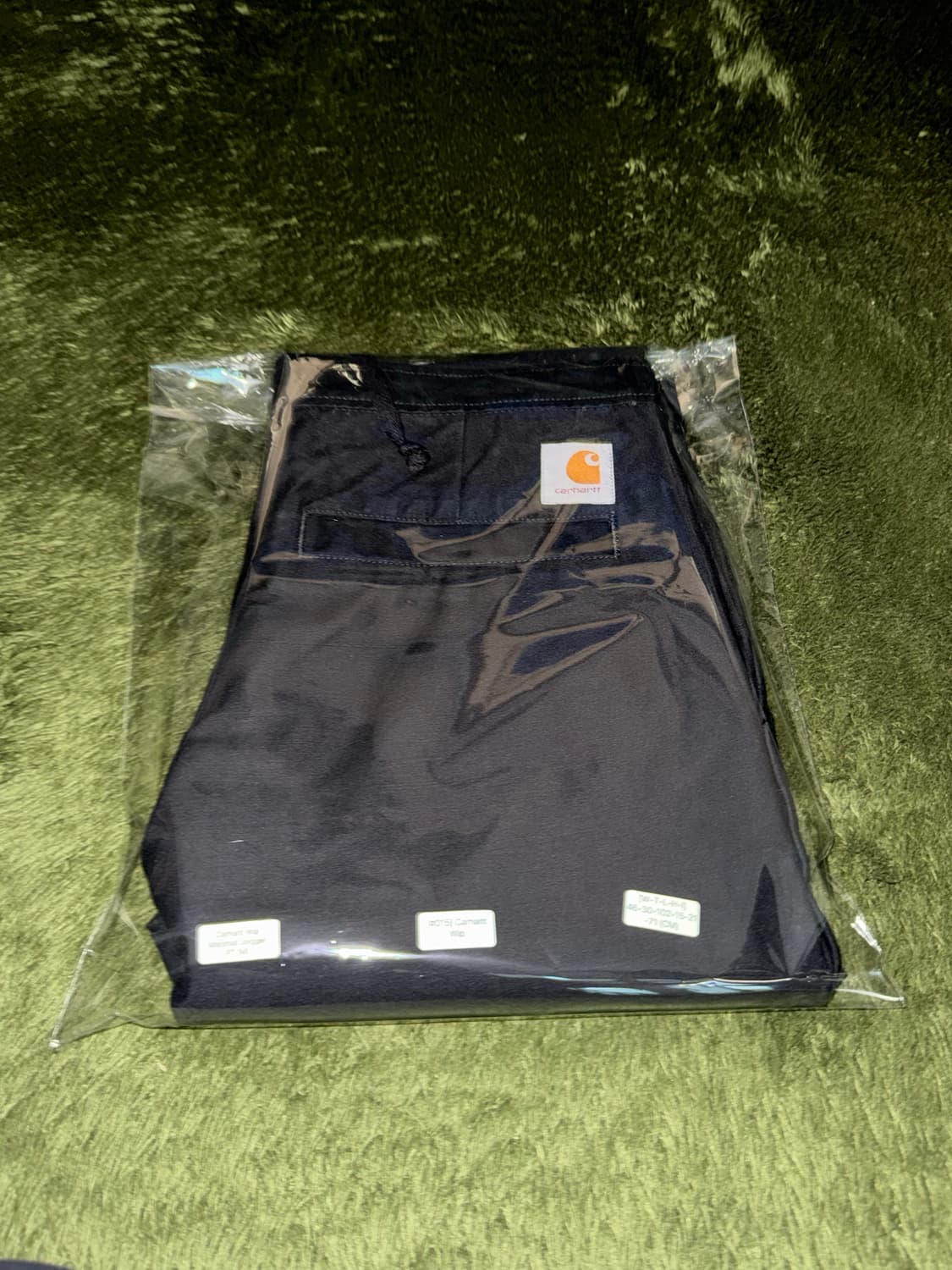 [M] 칼하트 WIP Marshall 마샬 코튼 조거 팬츠 블랙 상품이미지10