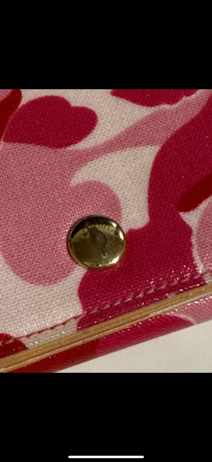 베이프 ABC 카모 지갑 핑크 상품이미지3