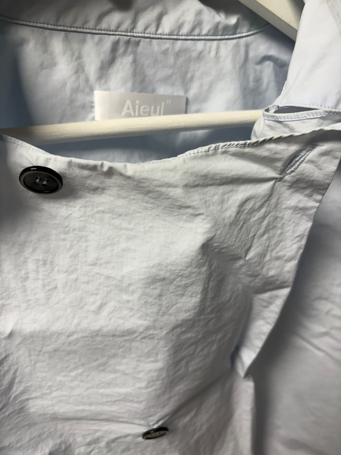 아이엘 aieul BH 셔츠 스카이블루 상품이미지8