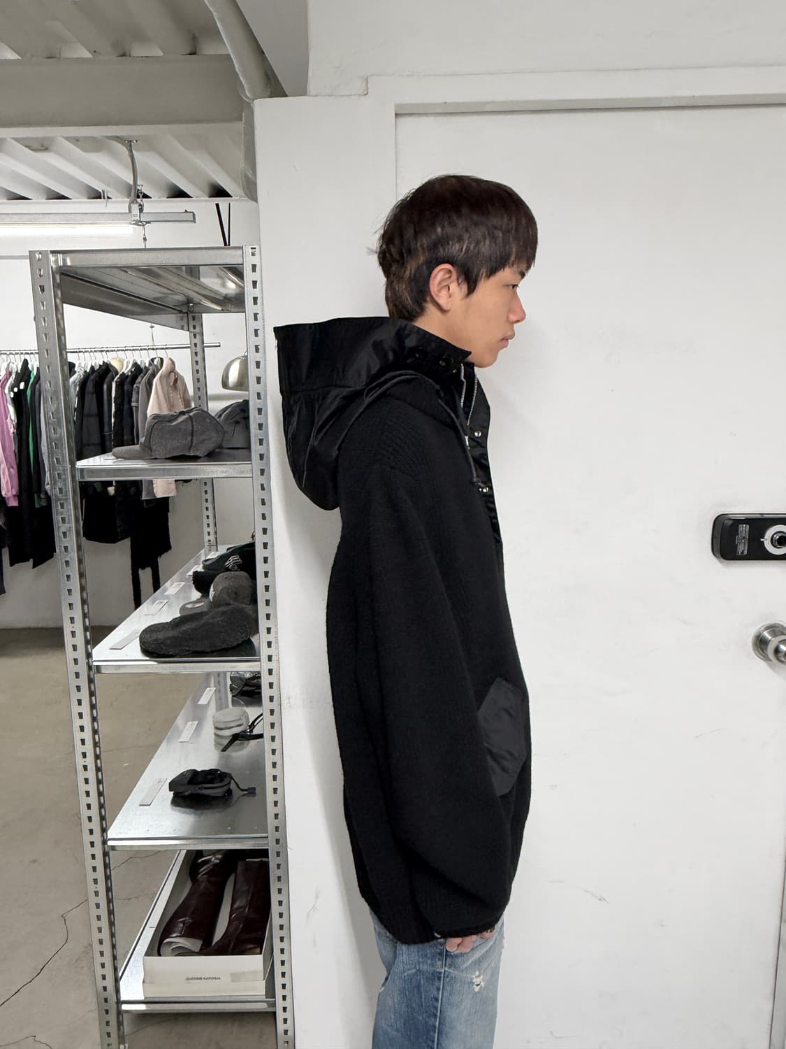 21fw 사카이 세퍼레이티드 후디 니트 상품이미지7