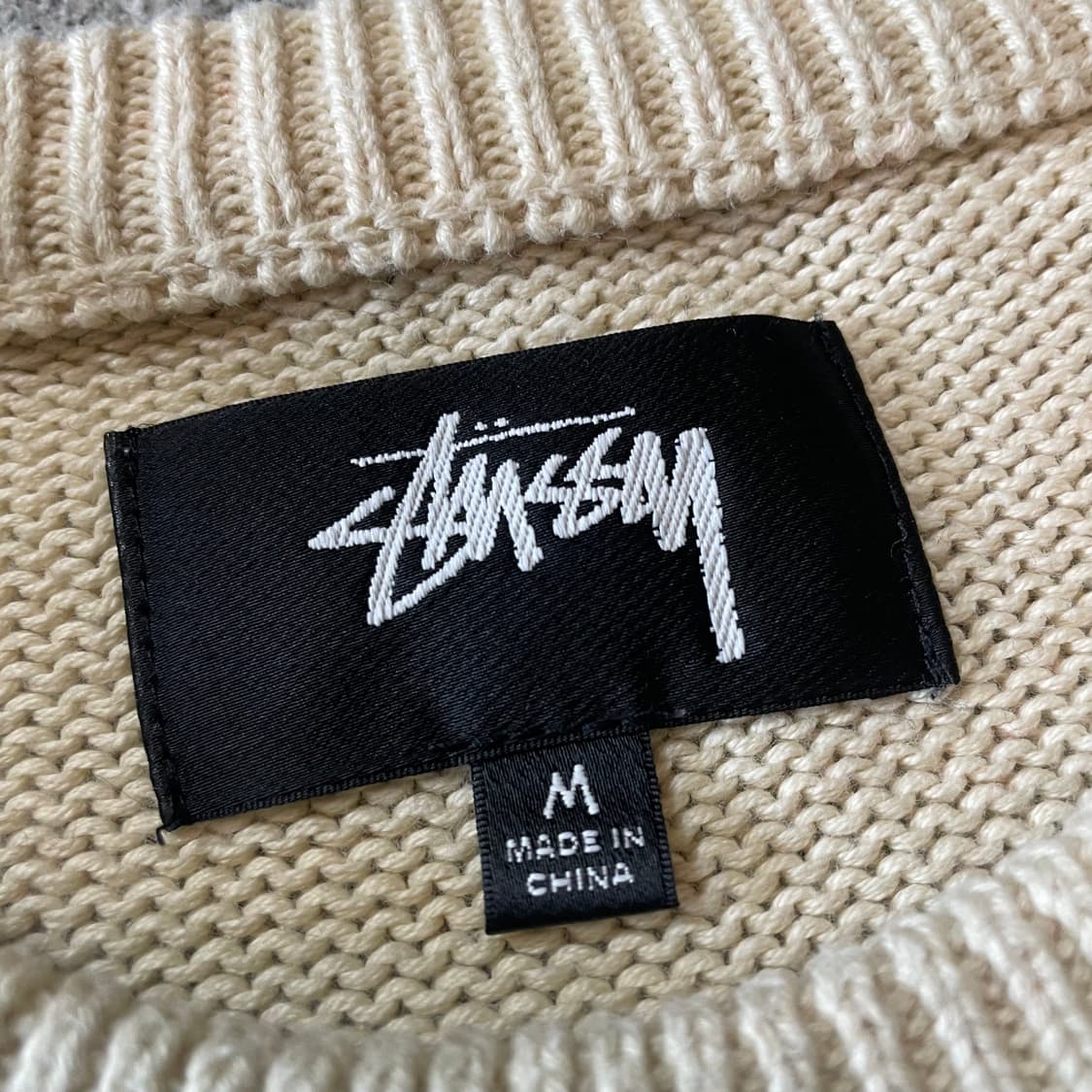 스투시 컬리S로고 니트 상품이미지3