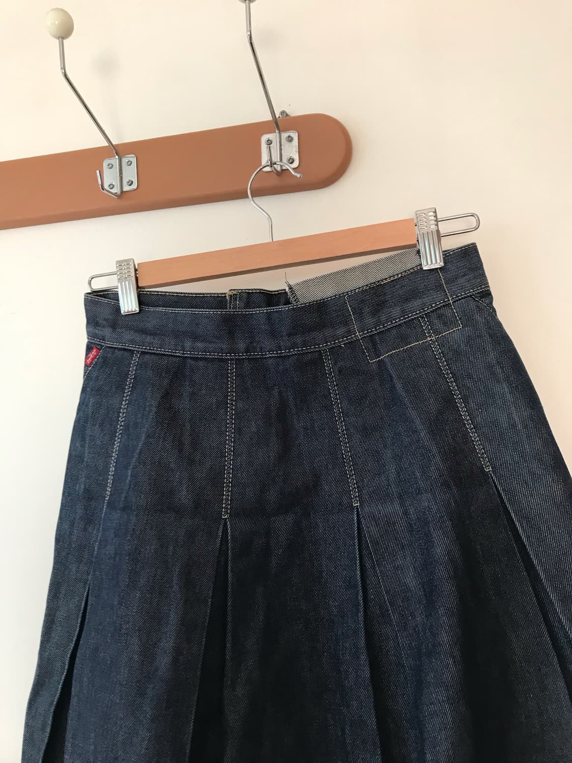 리바이스 데님 미디 플리츠 스커트 상품이미지6