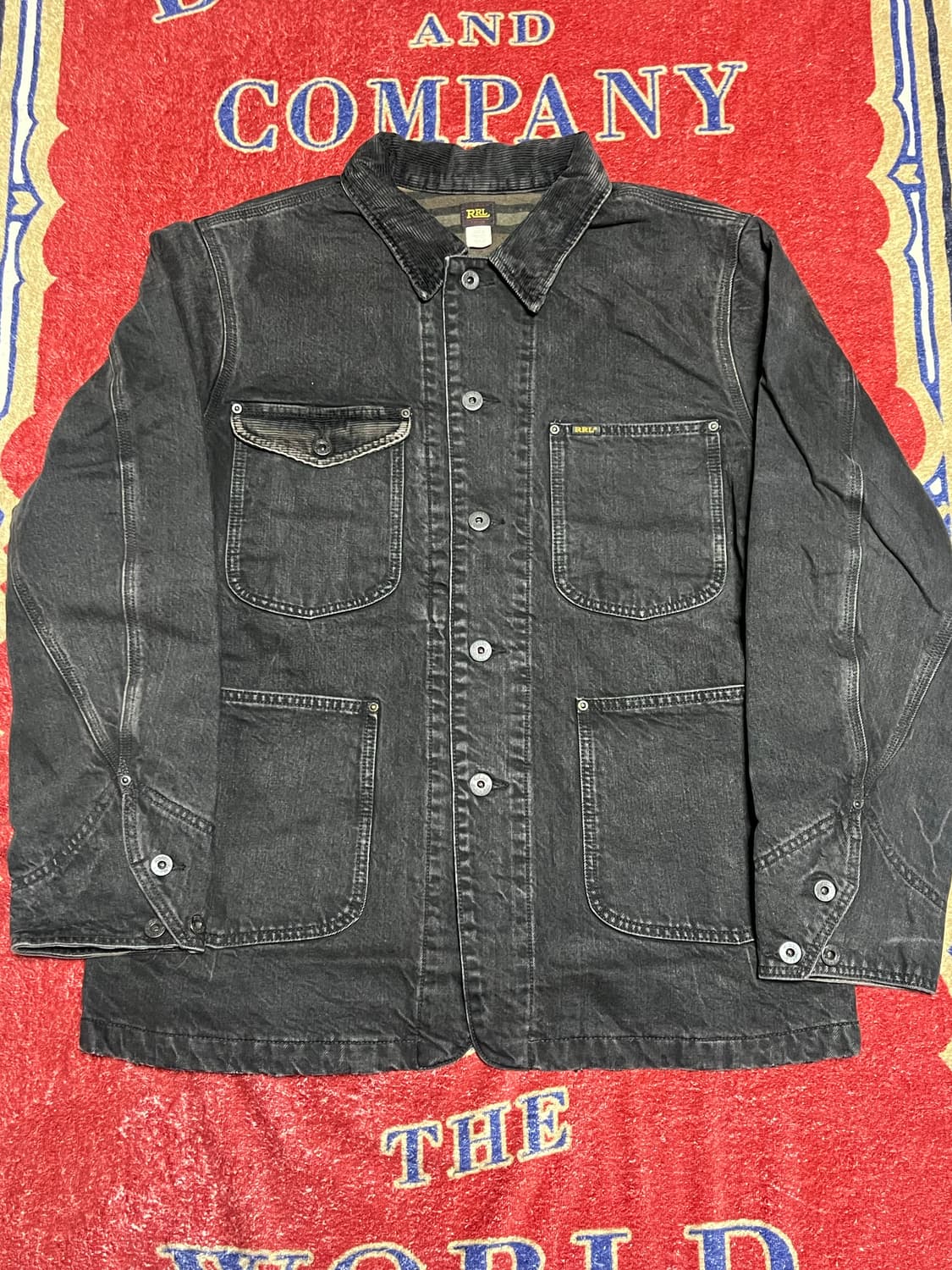 RRL 코듀로이 칼라 데님 자켓 상품이미지2