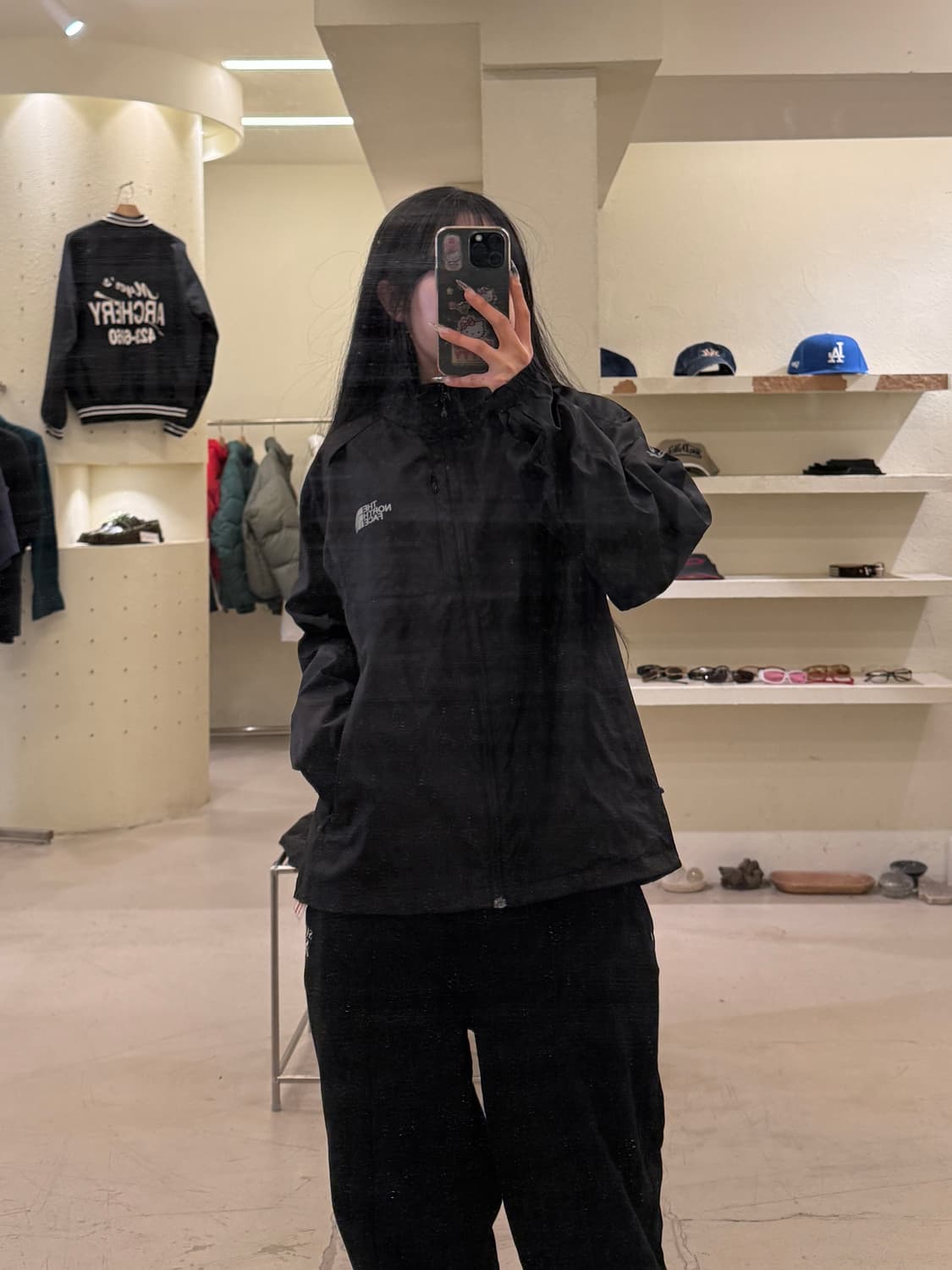 노스페이스 플라이트 바람막이 블랙 U953 상품이미지1