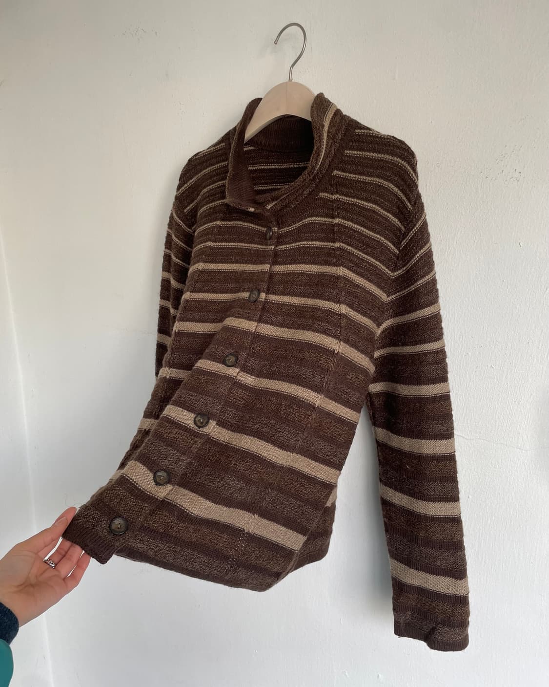 Stripe pattern cardigan 상품이미지1