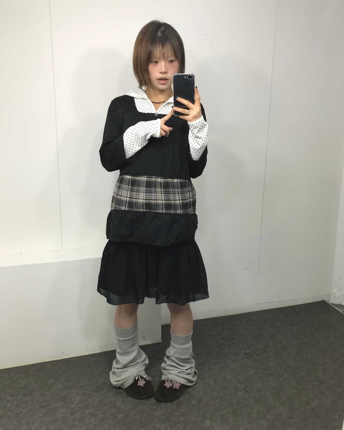 무채색 니혼진 감성 코디 Setྀི  상품이미지3