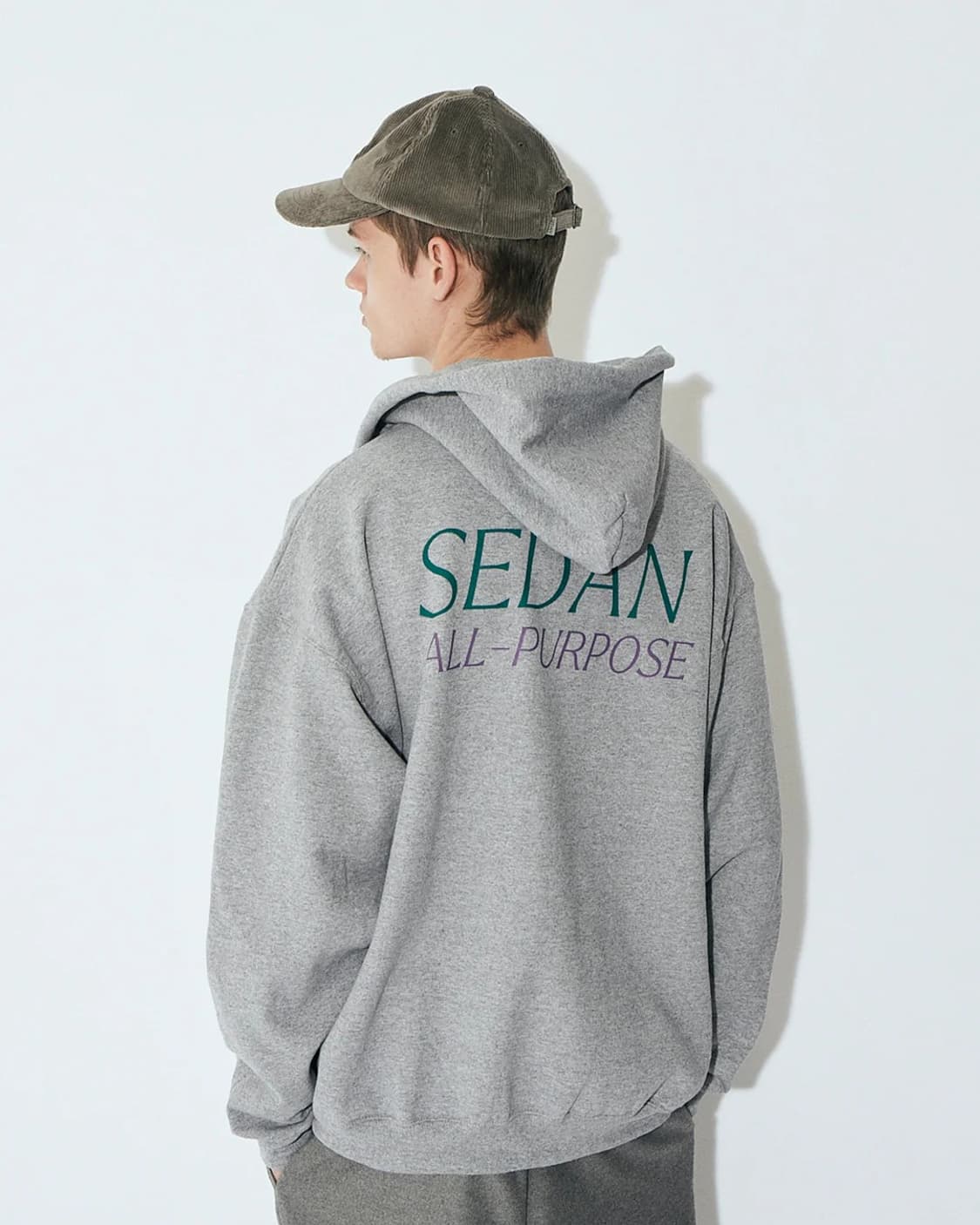 SEDAN ALL-PURPOSE OG Logo Zip Hoodie 상품이미지3