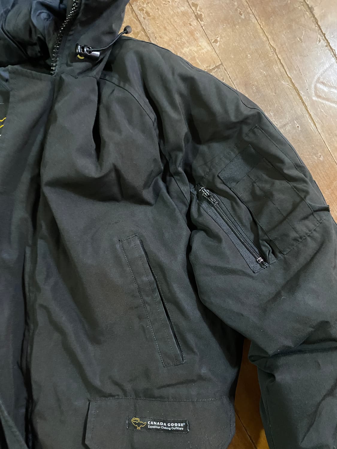 캐나다 구스 칠리왁 남성 블랙 패딩 L/G 상품이미지4