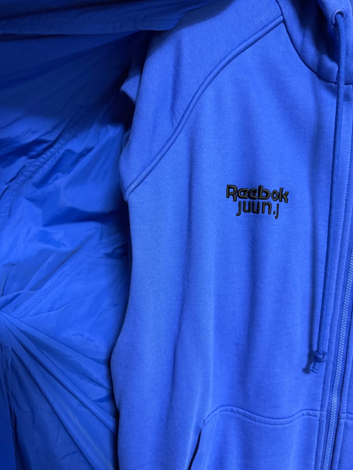 준지x리복 콜라보 후드집업자켓 상품이미지4