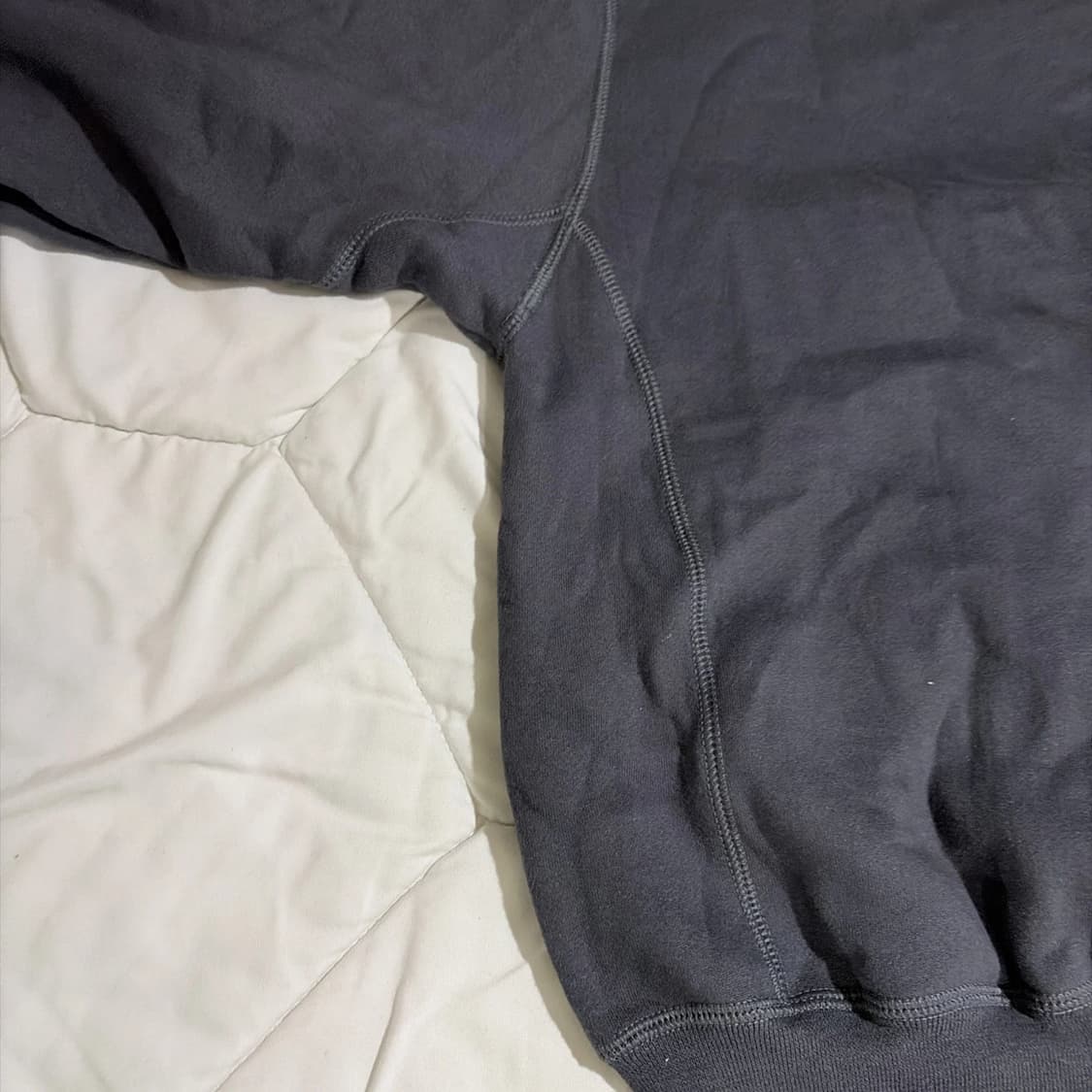 러셀 애슬레틱 스웻 후드집업 차콜 상품이미지7