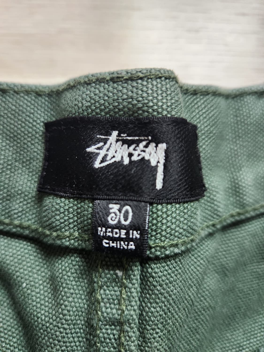 스투시 트래킹 팬츠 trekking pants 30 sea green 상품이미지2