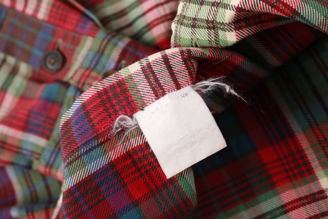 [L] 90's 폴로 랄프로렌 플란넬 셔츠 상품이미지5