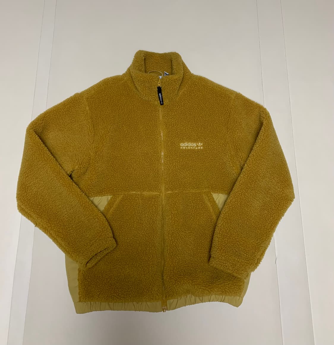 아디다스 어드벤처 쉐르파 자켓 골드브라운 상품이미지1