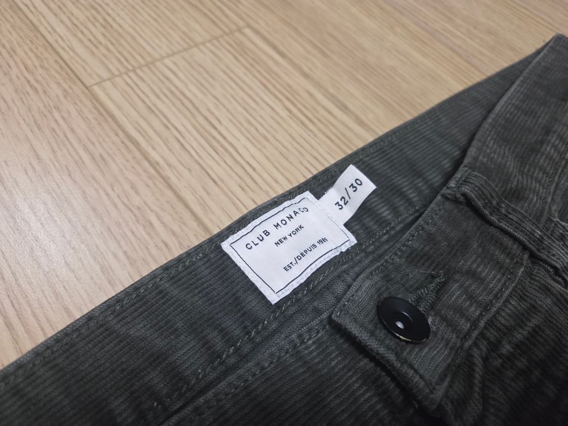 클럽 모나코 5포켓 코듀로이  팬츠 상품이미지4