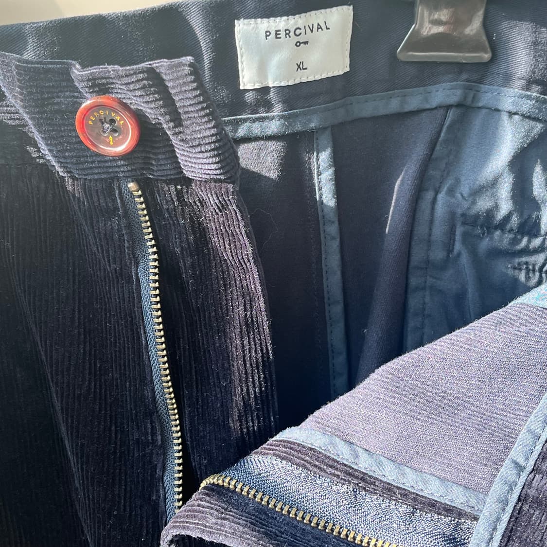 Percival 스플릿 머테리얼 팬츠 XL Ssize 상품이미지3