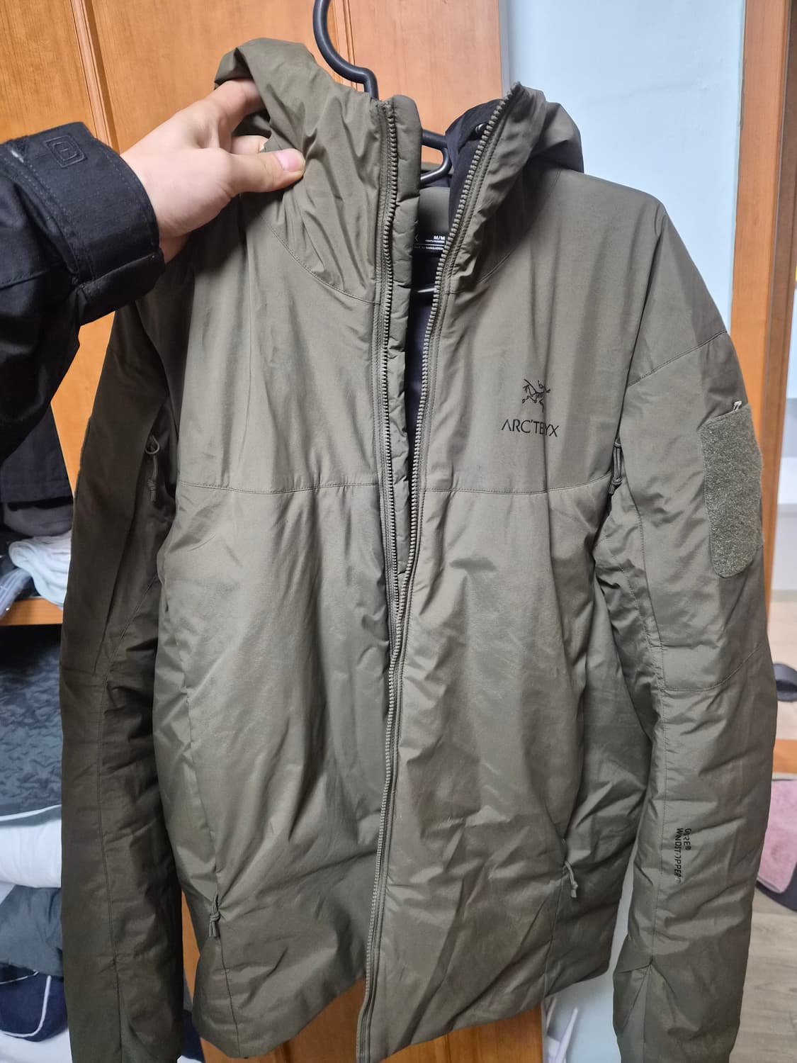 아크테릭스 리프 콜드 WX 후디 LT 젠 2 레인저 그린 M 상품이미지1