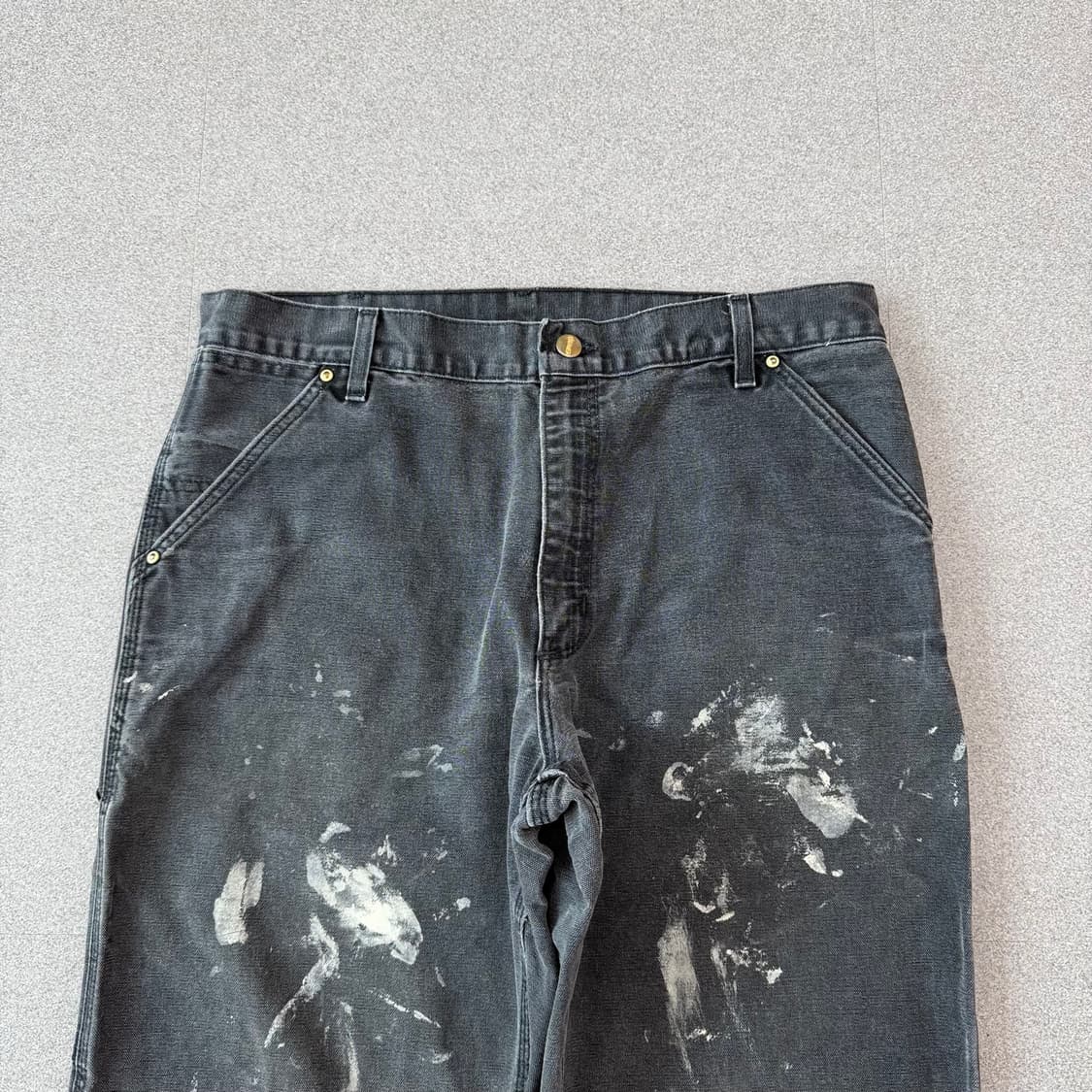 90s 올드 빈티지 칼하트 싱글니 WU1305 B11 BLK 상품이미지4