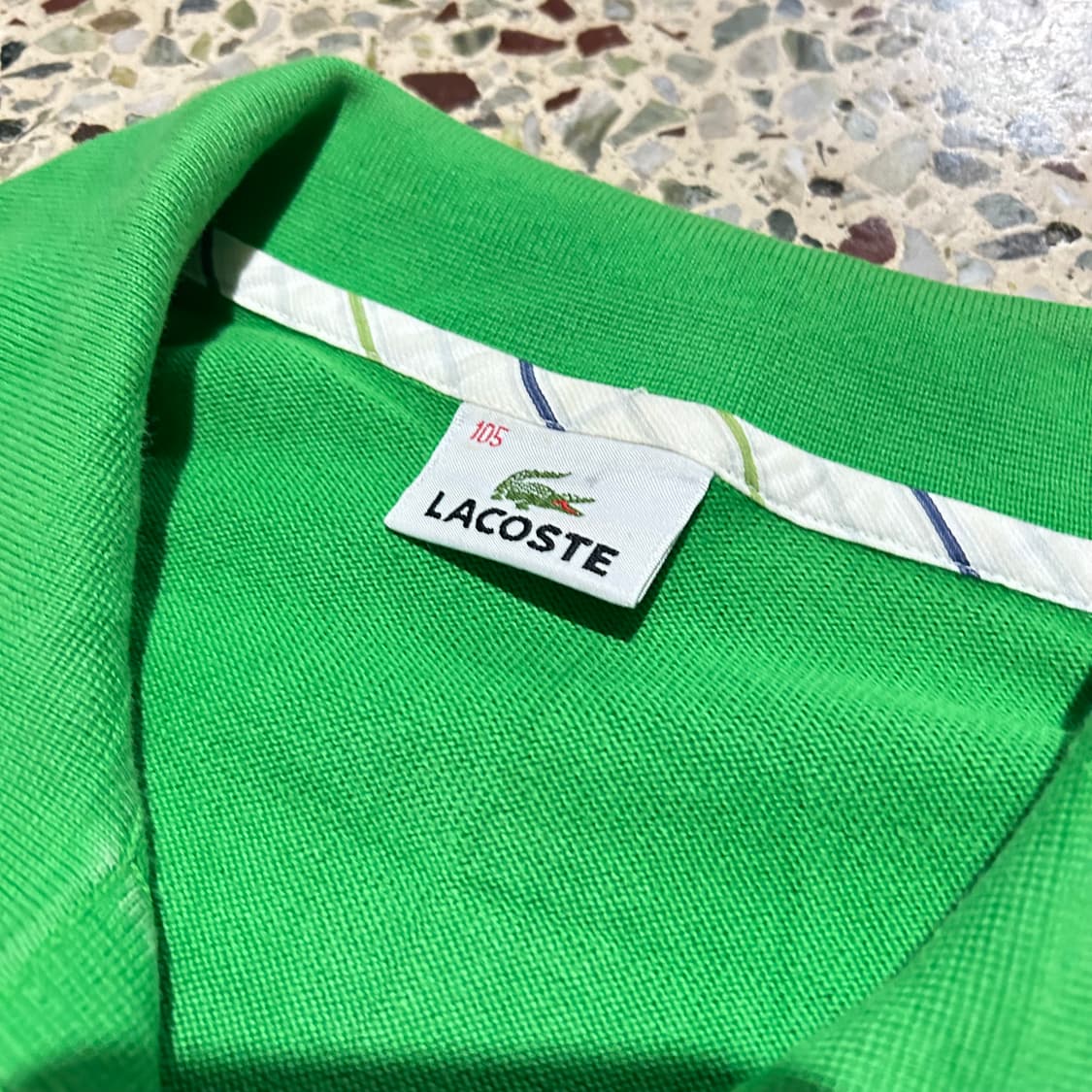 라코스테(Lacoste)그린 긴팔 카라티 상품이미지4