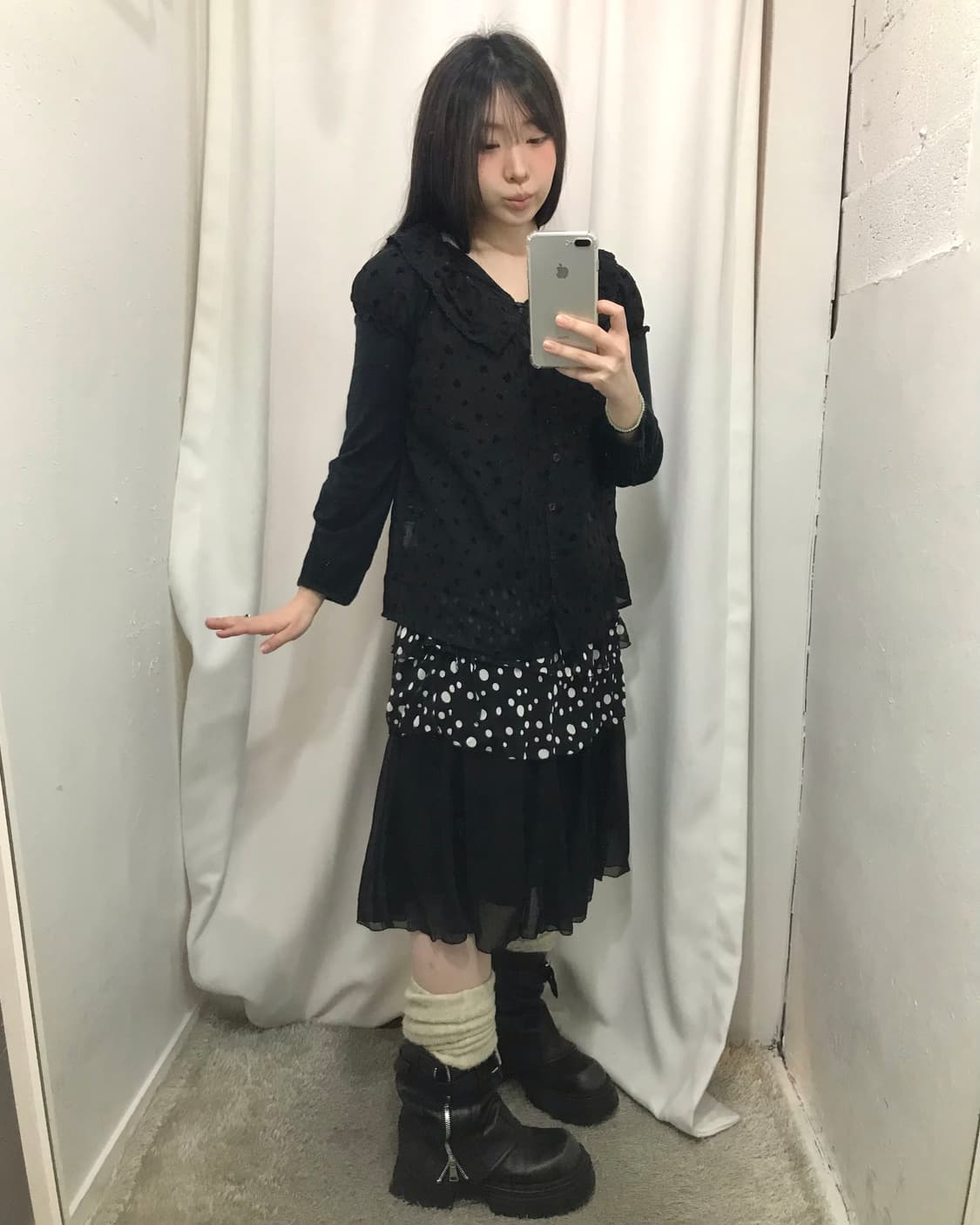 ♫ 블랙 레이어드 코디 🖤 상품이미지1