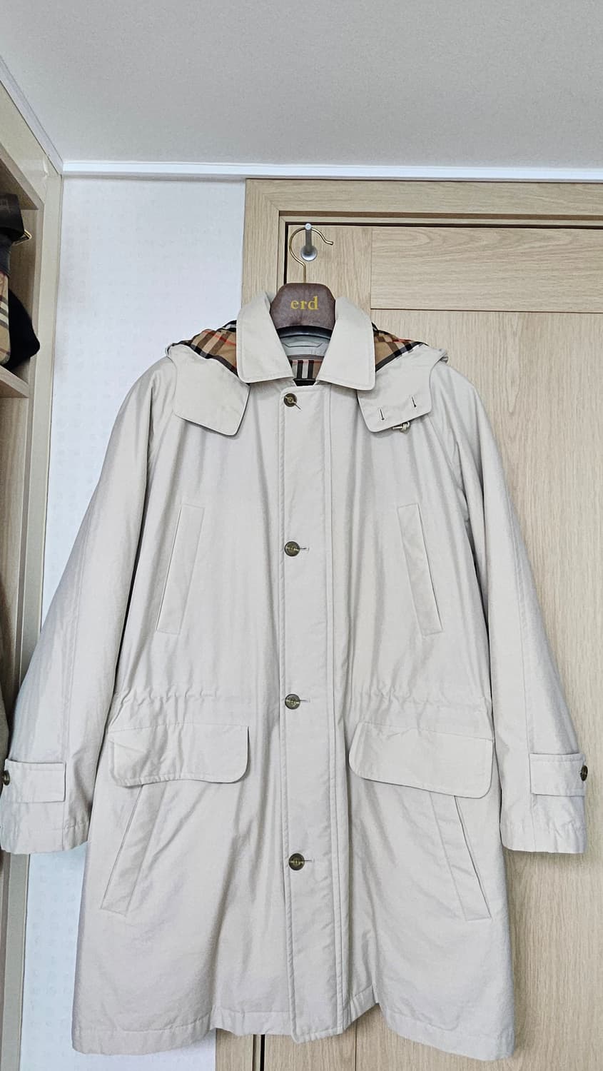 버버리 재팬 후디 트렌치코트 L 내피O 상품이미지1