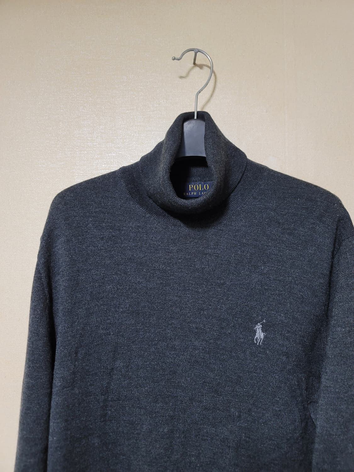 폴로 터틀넥 엑스트라파인 메리노울 니트 상품이미지2